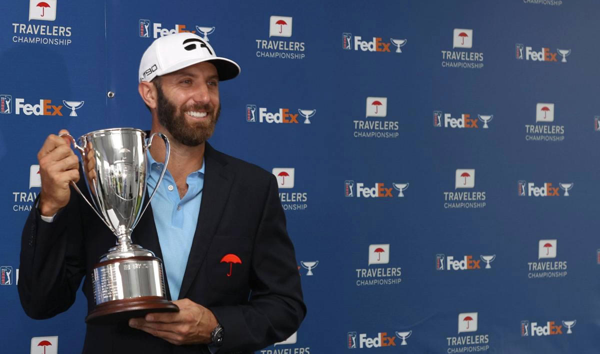 Dustin Johnson Travelers Championship 2020