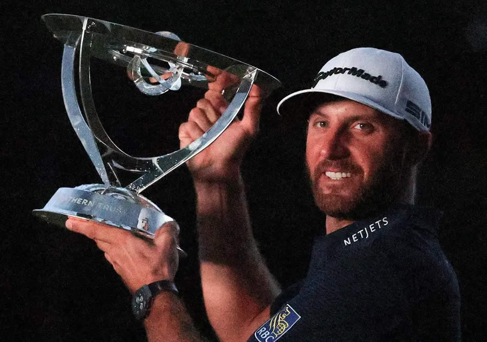 Dustin Johnson win Northern Trust
