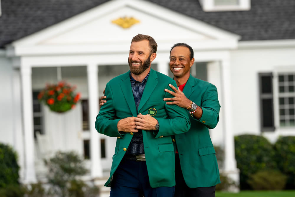 2020 Masters Dustin Johnson Pics