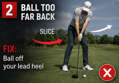 Ball Too Far Back
