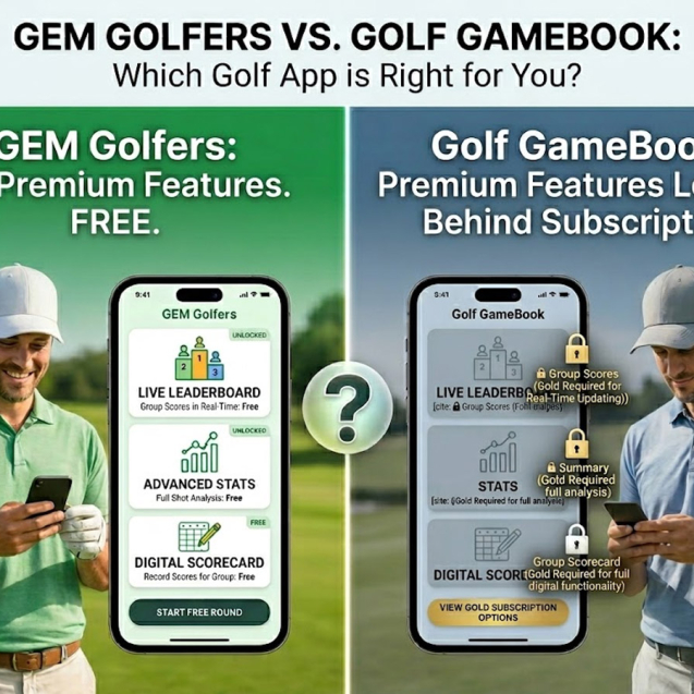 GEM Golfers vs Golf GameBook