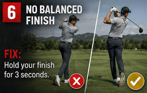 No Balanced Finish