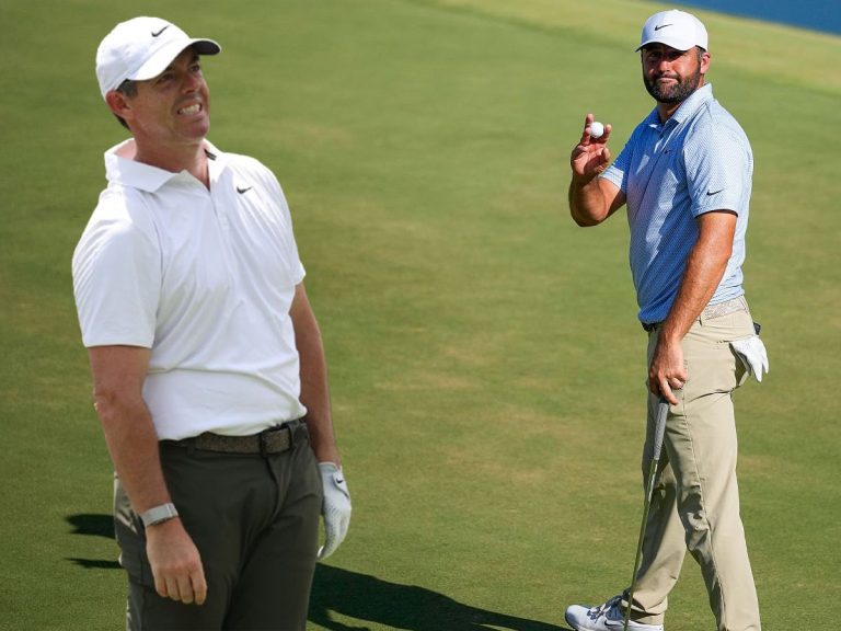 Rory McIlroy and Scottie Scheffler